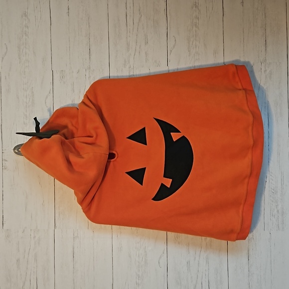 Old Navy | Halloween Jack-o-lantern Pumpkin Dog Hoodie Costume | XXL - Picture 3 of 6
